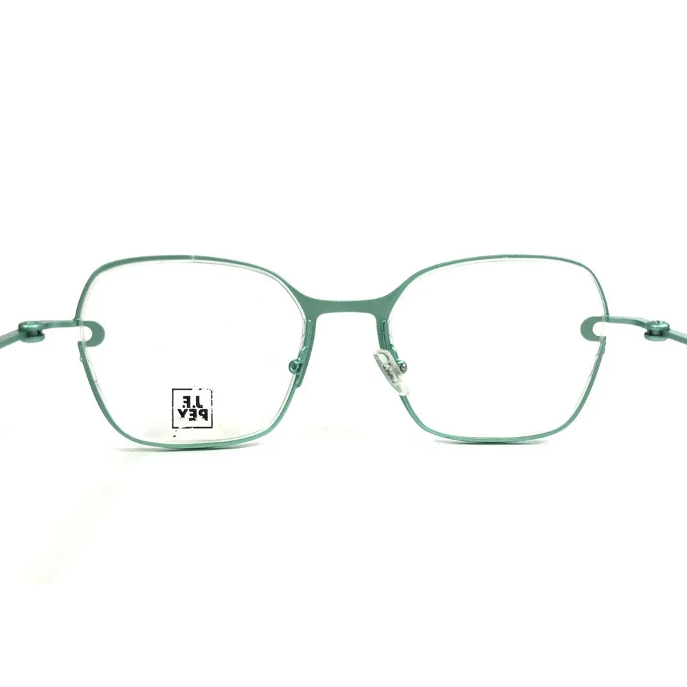 J.F. Rey Eyeglasses Frames JF2968 7040 Mint Green Bordeaux Semi Rim 50-19-143